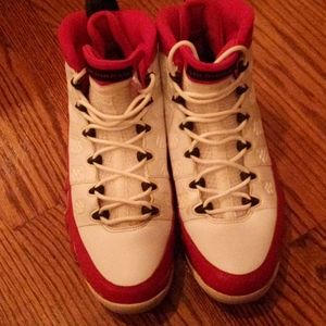 COPY - Air Jordan Retro 9 gym red / White